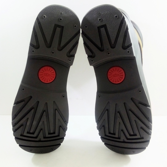 NEW UGG Gaston Mid Men 10 Women 12 Waterproof Brown Duck Boots 1123671 - Picture 7 of 8